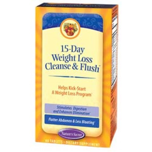 Nature\'s Secret 15 Day Weight Loss Cleanse & Flush 60 Tabs