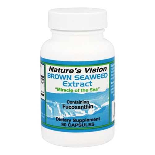 Nature\'s Vision Brown Seaweed Extract 250mg 90 cap