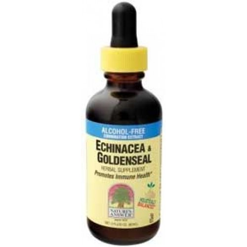 Nature\'s Answer Echinacea Goldenseal Alcohol Free 2 oz