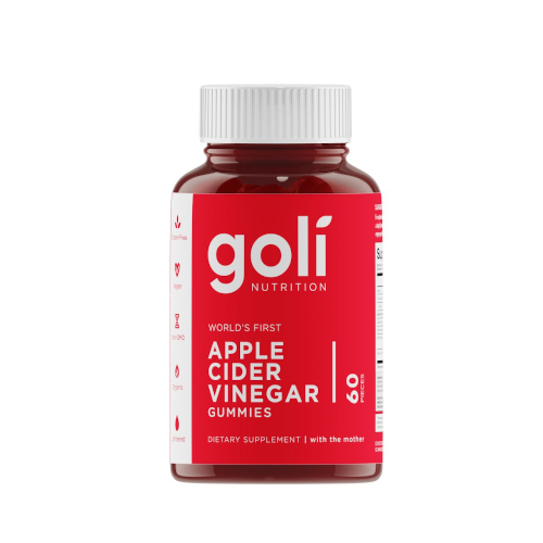 Goli Nutrition Apple Cider Vinegar Gummy 60ct