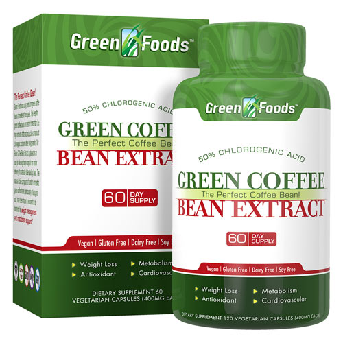 Green Foods Green Coffee Bean 400mg 120cp