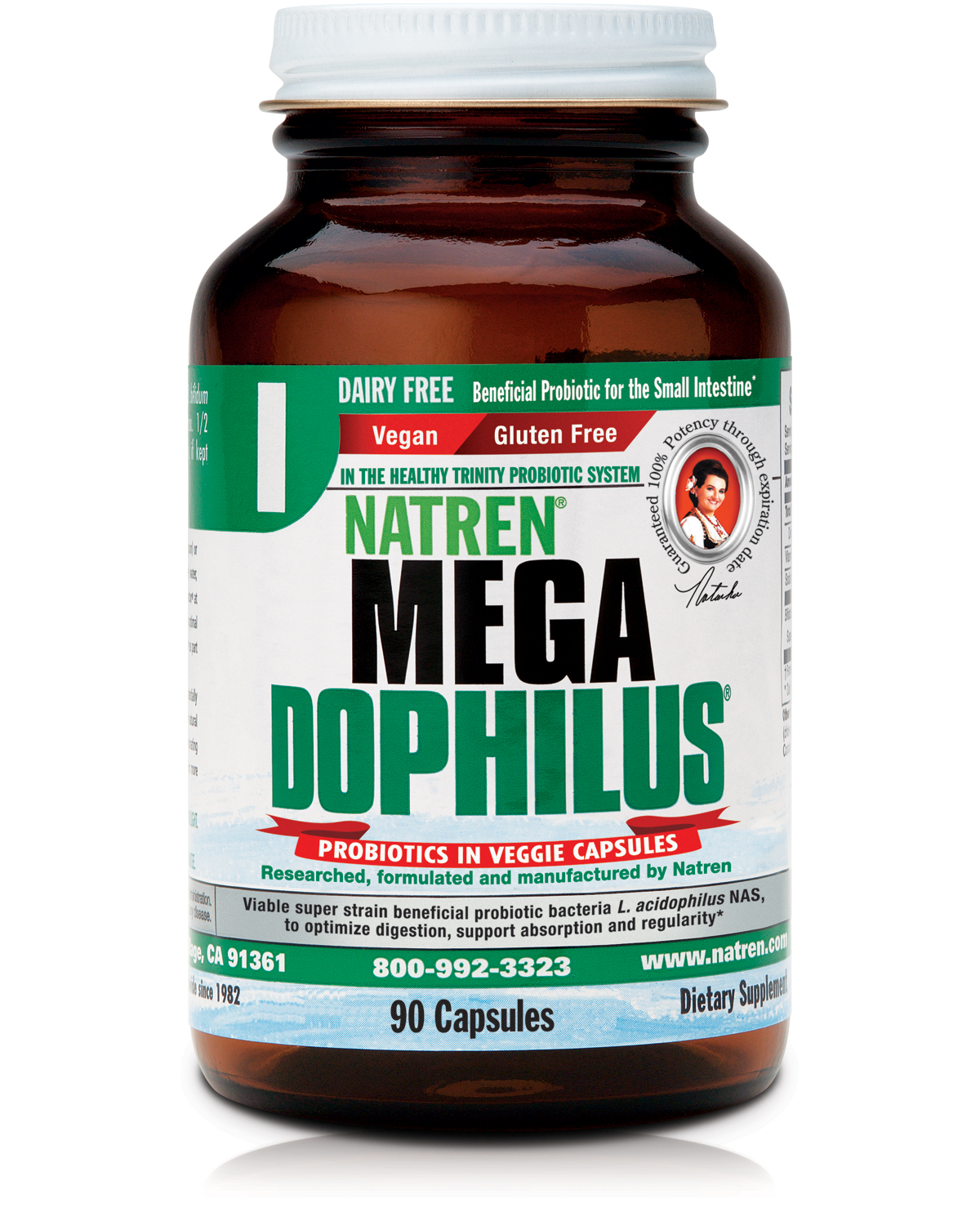 Natren Megadophilus Dairy Free 90 Caps