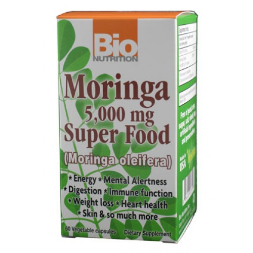 Bio Nutrition Moringa 5000mg Super Food 60vc