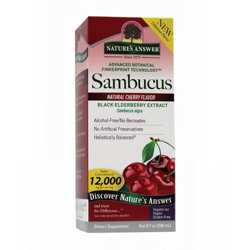 Nature\'s Answer Sambucus Super Concentrated Cherry 8oz