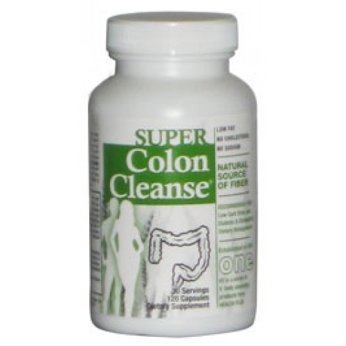 Health Plus Super Colon Cleanse with Acidophilus 120 Caps